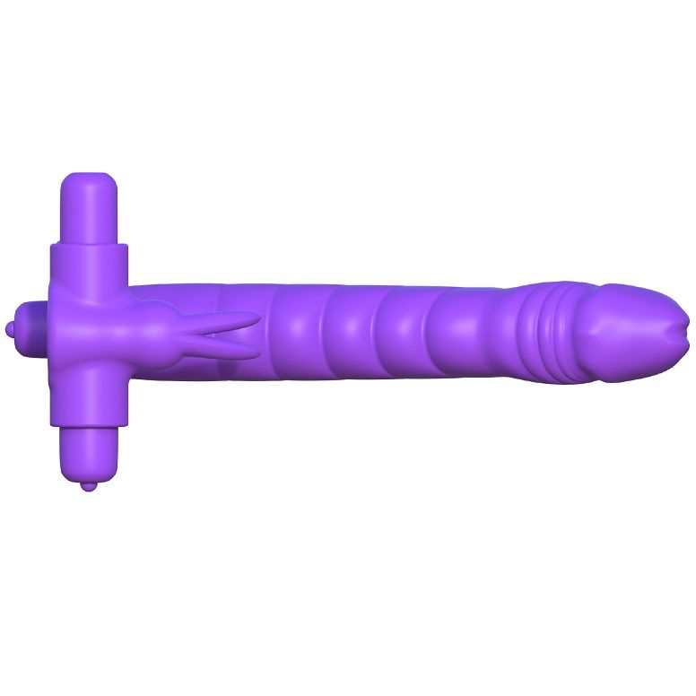 Fantasy C-Ringz - Silikon Doppelvibratorkaninchen