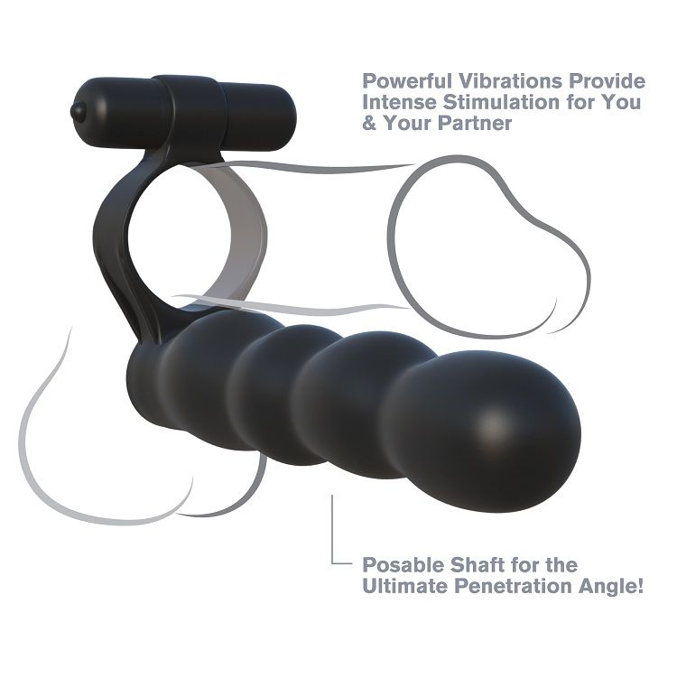 Fantasy C-Ringz - Posable Doppelpenetrator