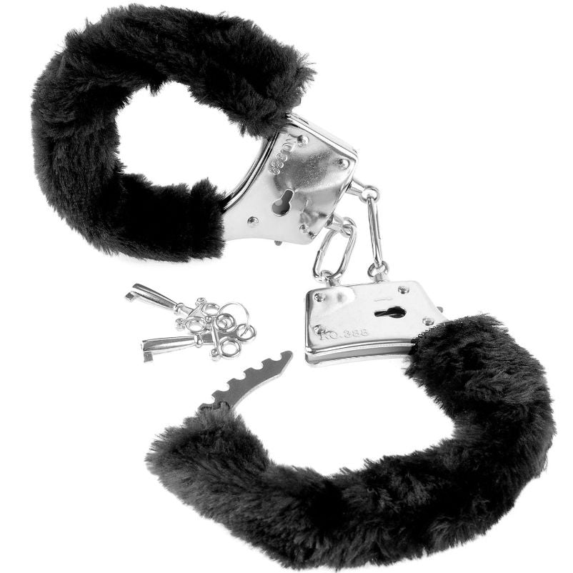 Fetish Fantasy Series - Furry Manschetten Schwarz