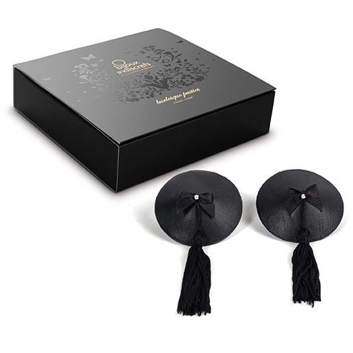 Bijoux - Burlesque Schwarze Nippelabdeckungen