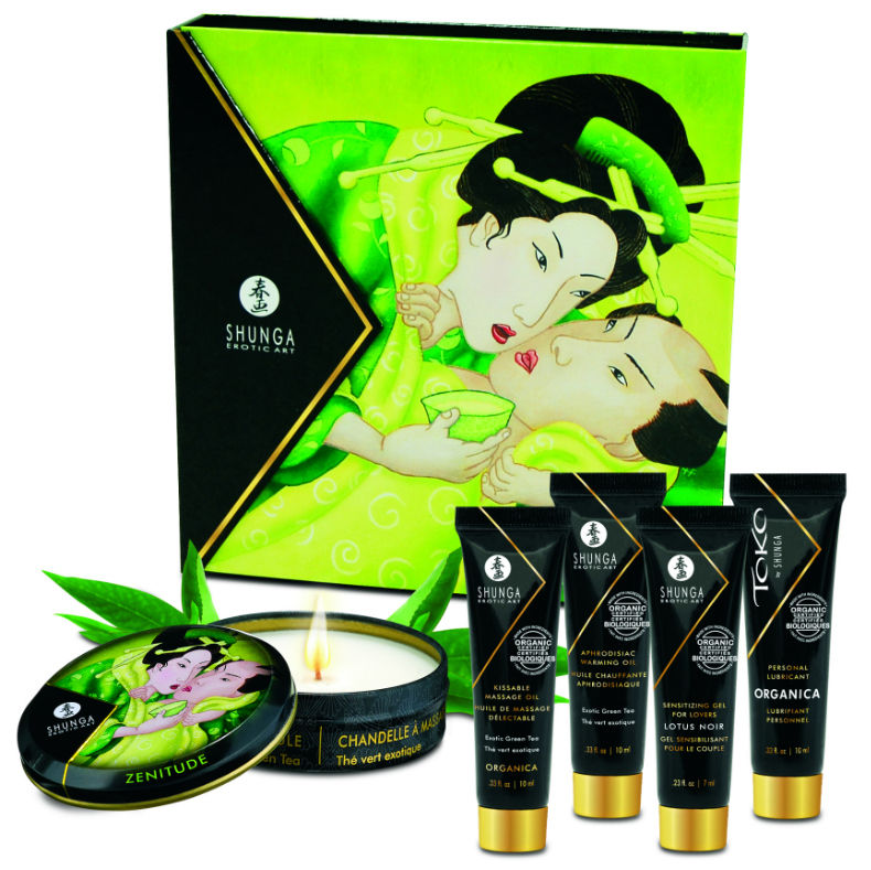 Shunga - Secret Geisha Bio-Grüntee-Set