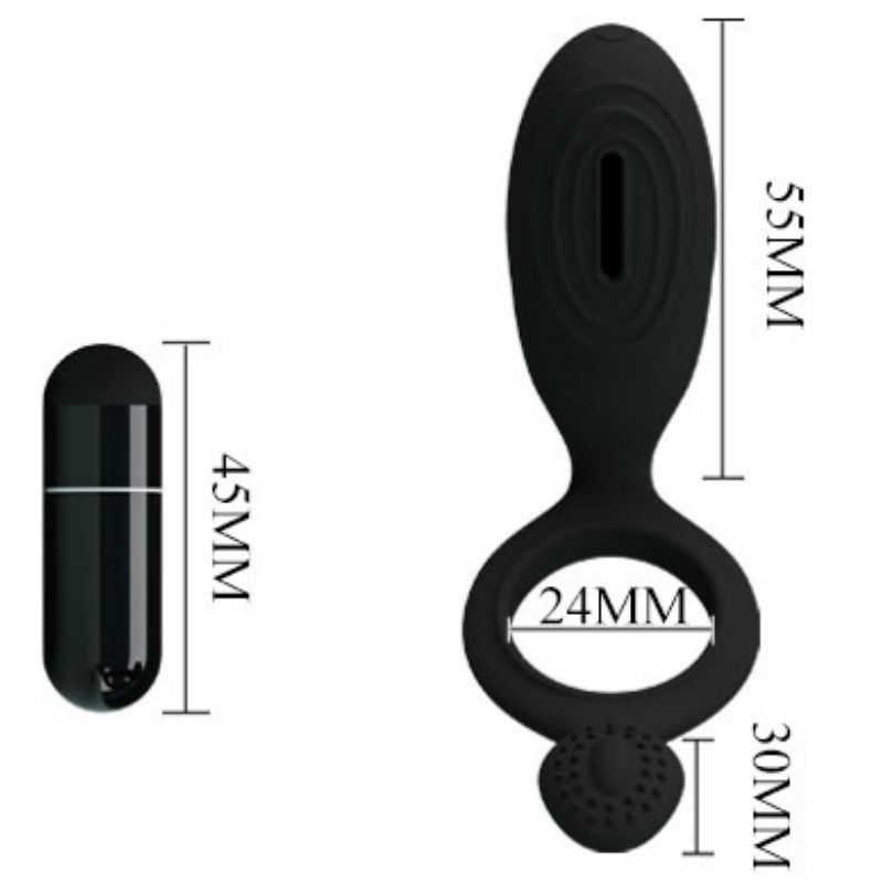 Pretty Love - Ethel Vibrationsring mit Stimulator