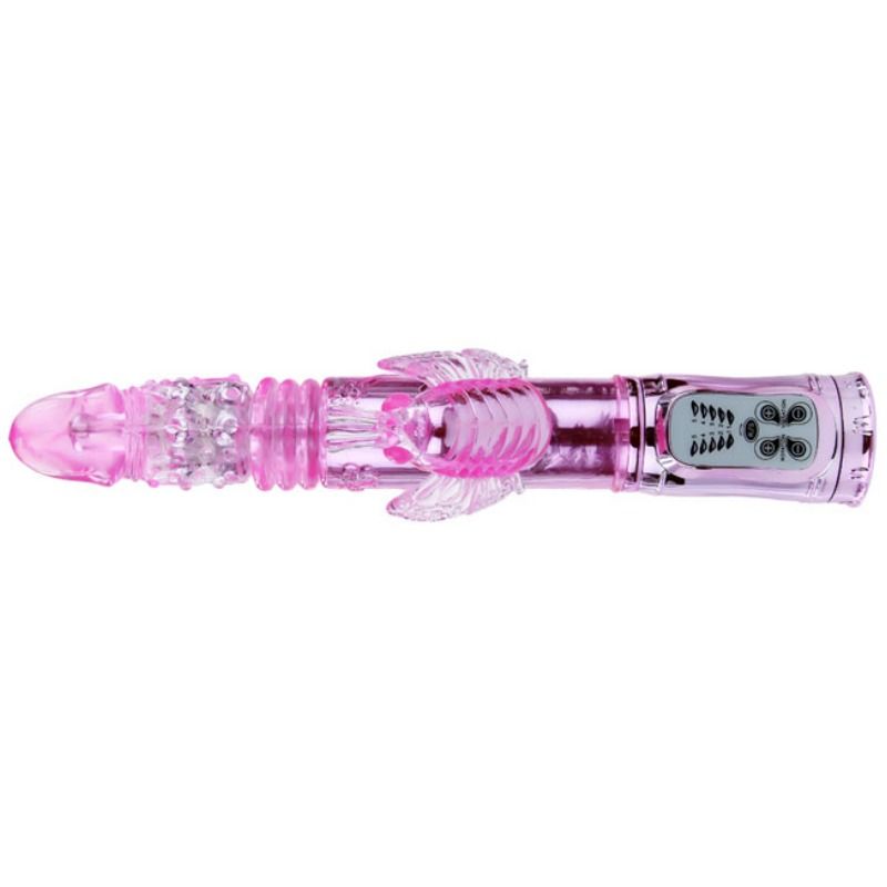 Baile - Wiederaufladbarer Vibrator mit Rotation und Pochenden Schmetterlingsstimulator