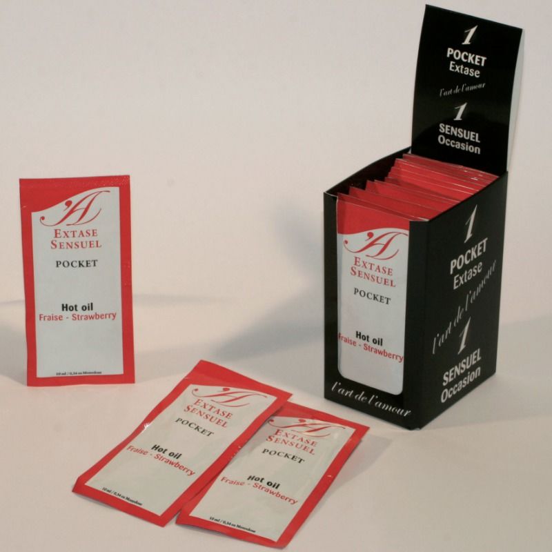 Extase Sensual - Erdbeer Stimulierendes Öl 10 ml