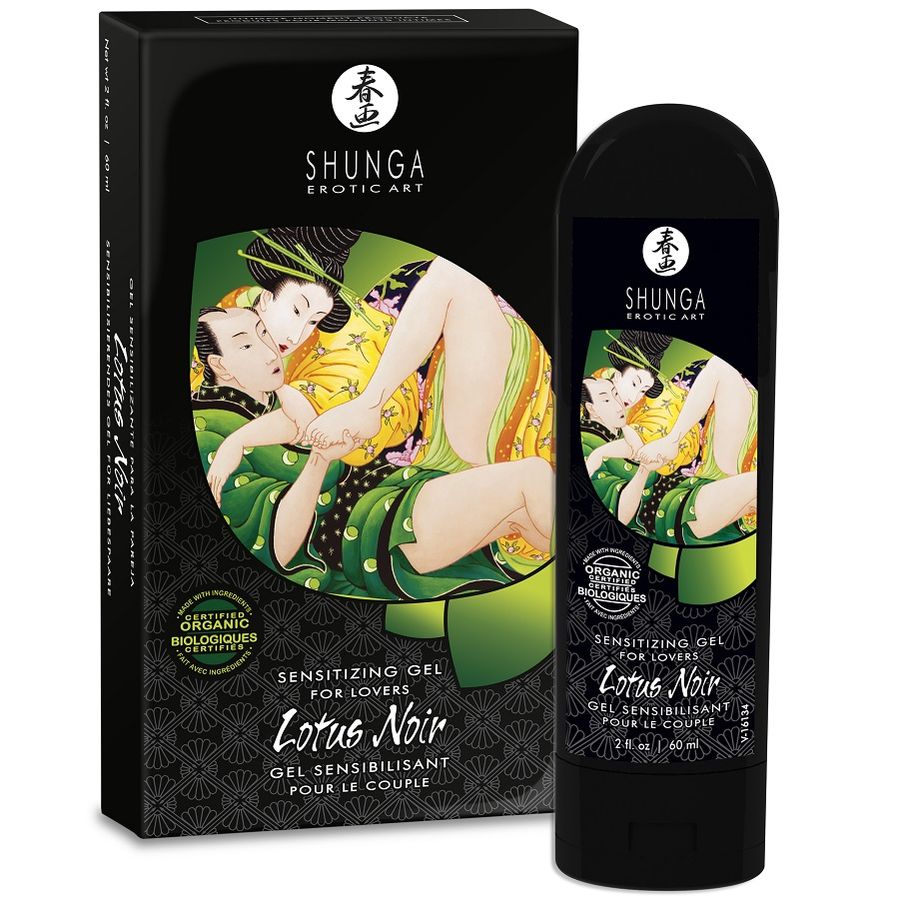 Shunga - Sensibilisierende Lotus Noir Creme 60 ml