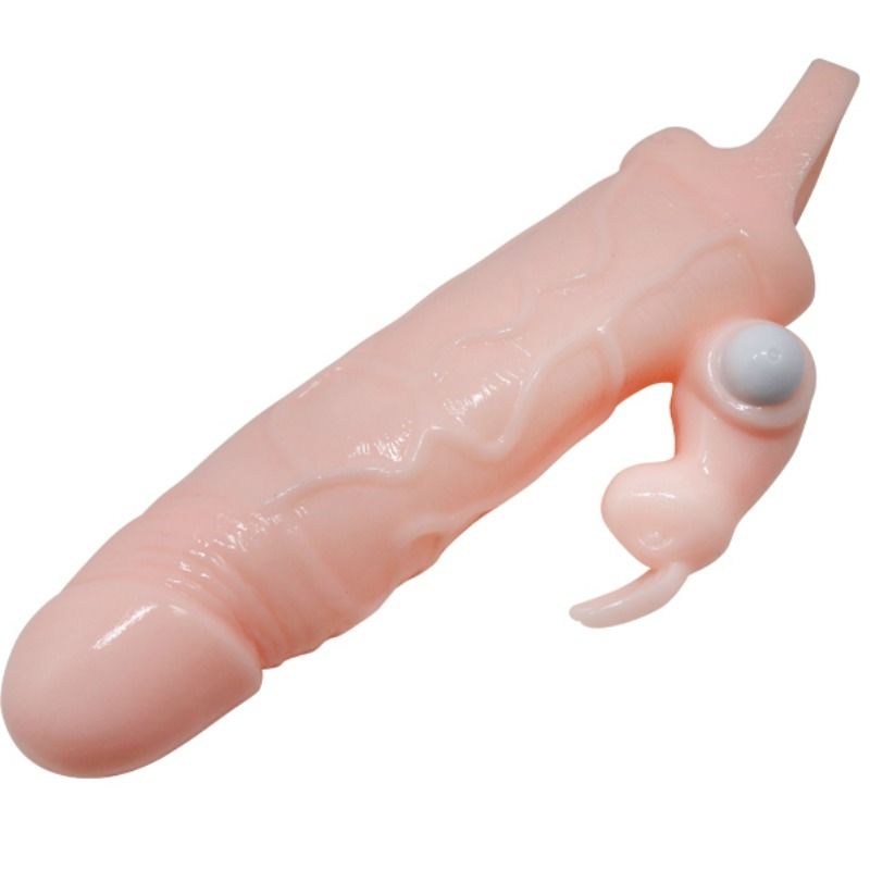 Baile - Brave Man Penisabdeckung mit Kaninchen und Doppelmotor Fleisch 16.5 cm