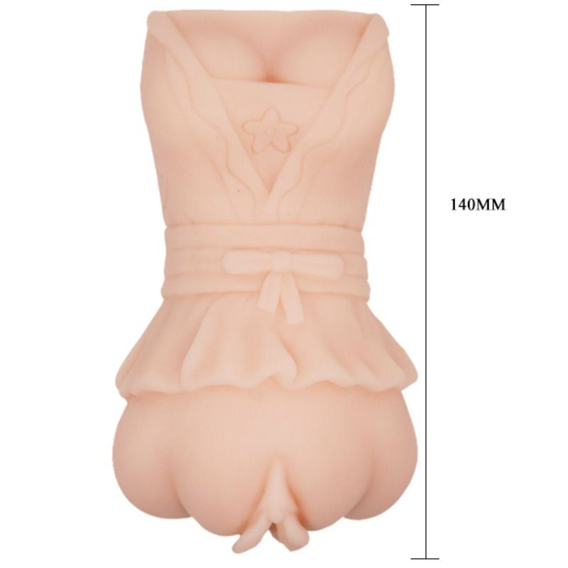 Crazy Bull - Water Skin Vagina Masturbador mit Vibrierenden Kugeln