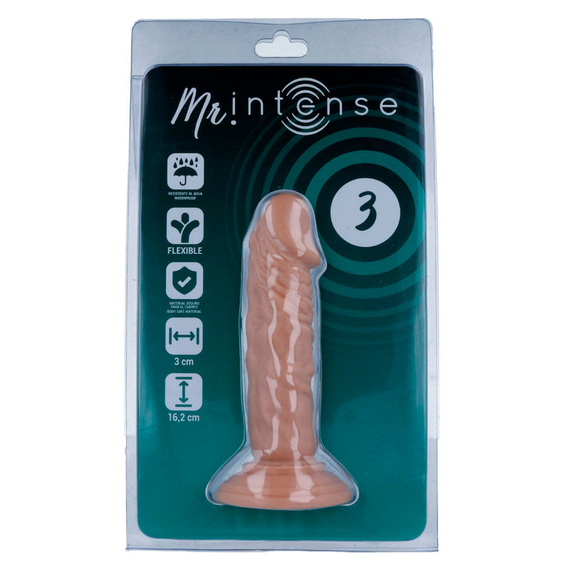 Mr Intense - 3 Realistic Penis 16.2 cm-x-3 cm
