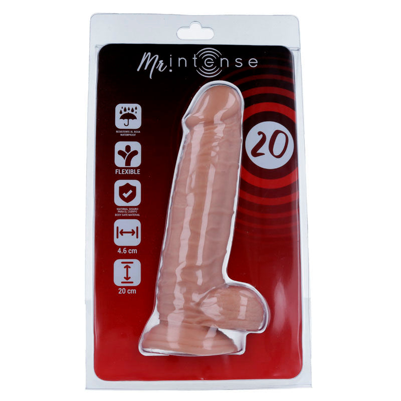 Mr Intense - 20 Realistic Penis 20 cm-x-4.6 cm