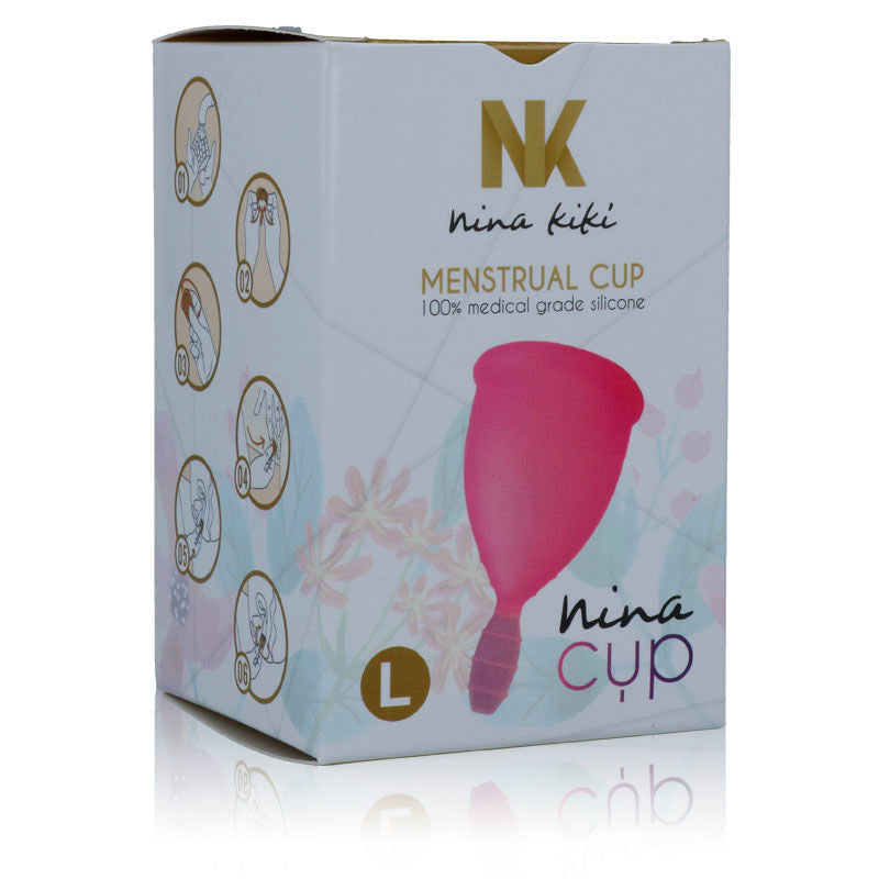 Nina Kikí - Menstrual Cup Rosa - Grösse L