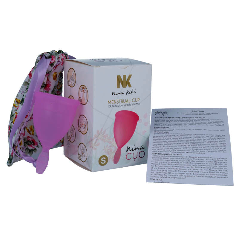 Nina Kikí - Menstrual Cup Lila - Grösse S