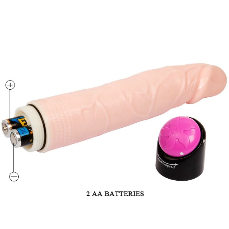 Baile - Bunte Sex Vibration und Rotation 24 cm