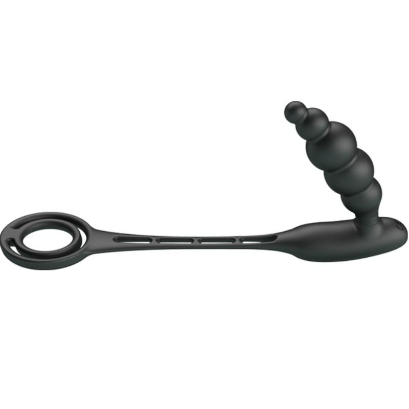 Pretty Love - Penisringe mit Vibrator-Plug