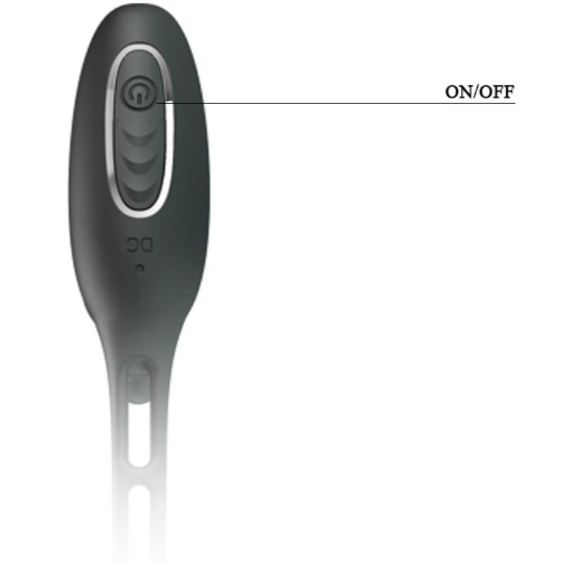 Pretty Love - Penisringe mit Vibrator-Plug