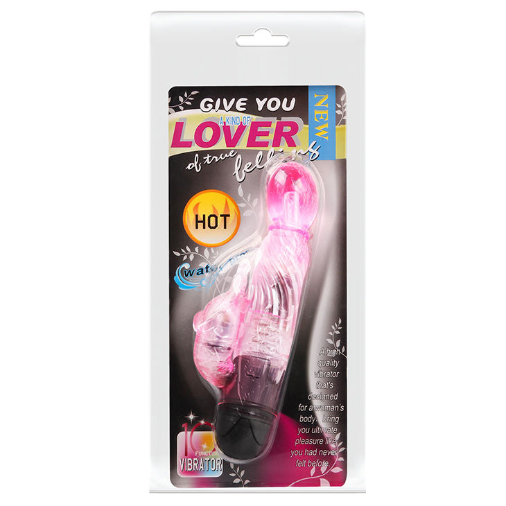 Baile - Geben Sie Ihnen Eine Art Liebhabervibrator mit Rosa Hasen 10 Modi