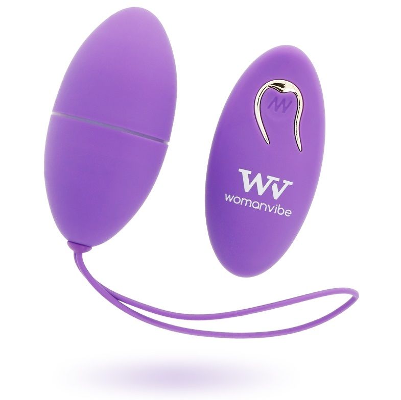 Womanvibe - Alsan Egg Remote Control Silikon Lila