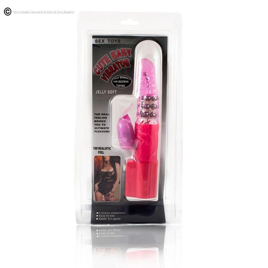 Baile - Rosa Kaninchen-Rotator mit Superstimulator
