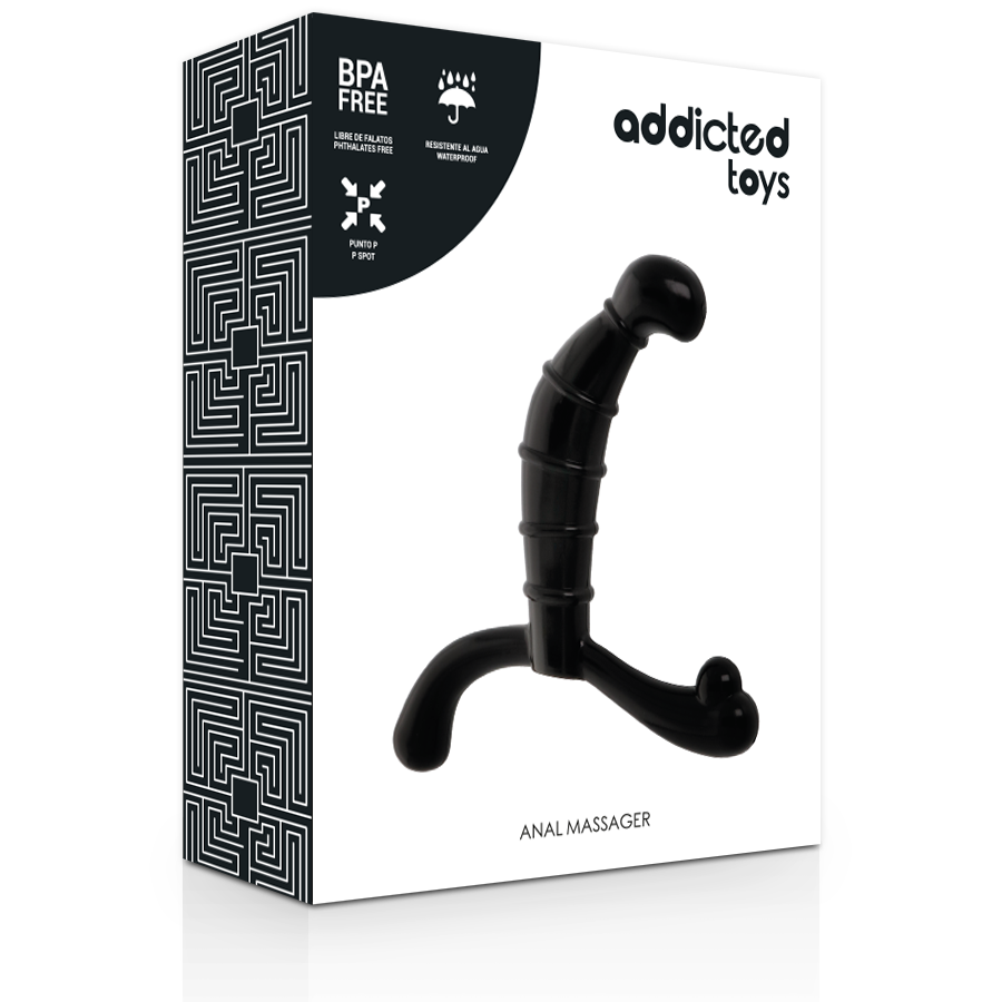 Addicted Toys - Prostata Analvergnügen Schwarz