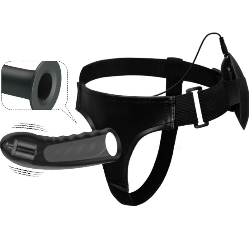 Pretty Love - Marvin Strap-On mit Vibration und Hohldildo