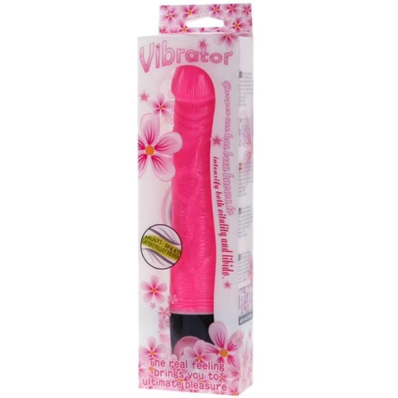Baile - Vibrator Multispeed 21.5 cm Rosa