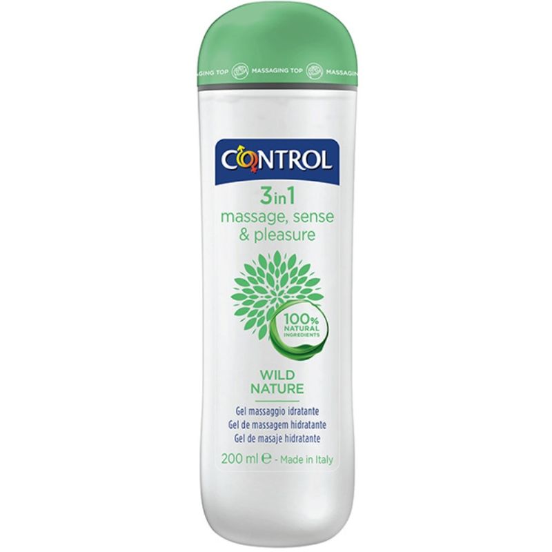 Control - Wild Nature Massagegel 3 in 1 200 ml
