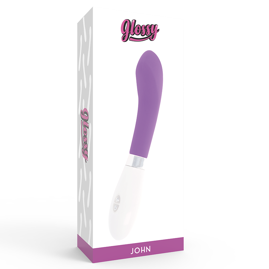 Glossy - John Vibrator Lila