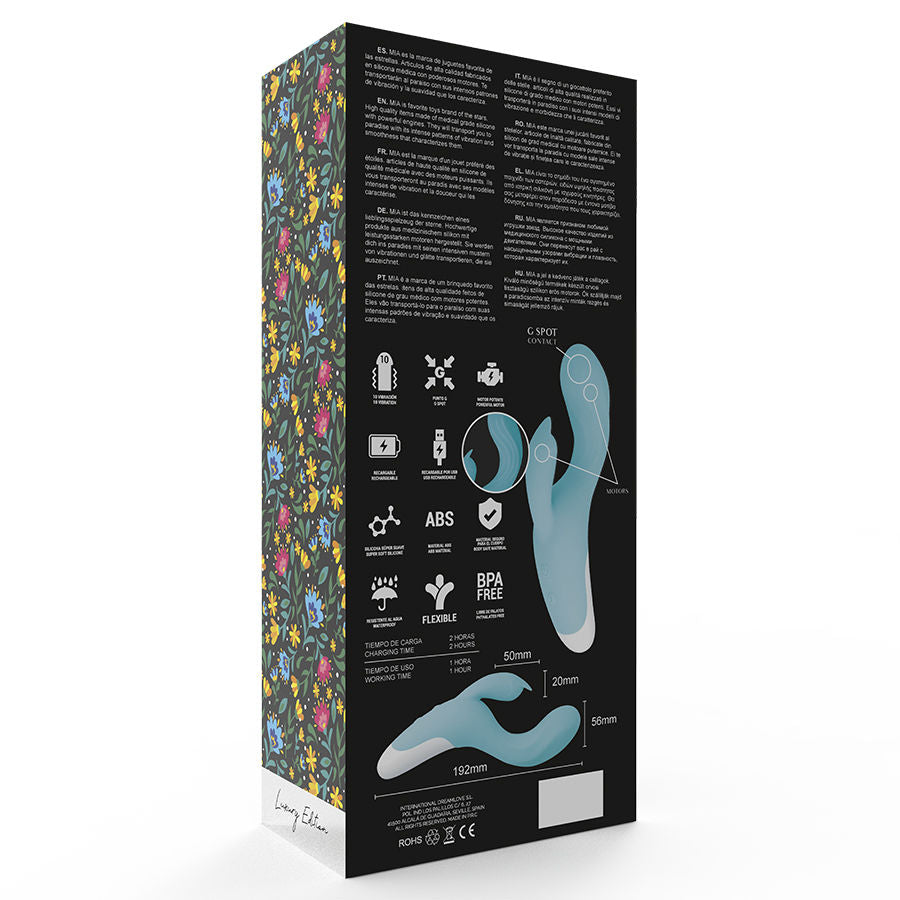 Mia - Dresde Vibrator Blaue Türkis