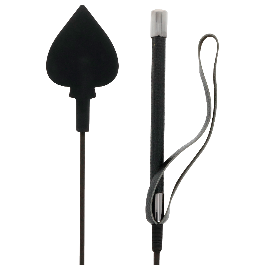 Darkness - Schwarze Silikon-Peiste 60 cm