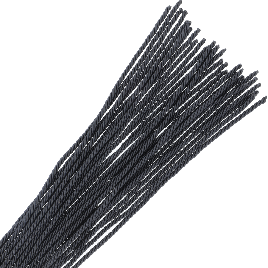 Darkness - Schwarze Bondage-Peiste 50 cm