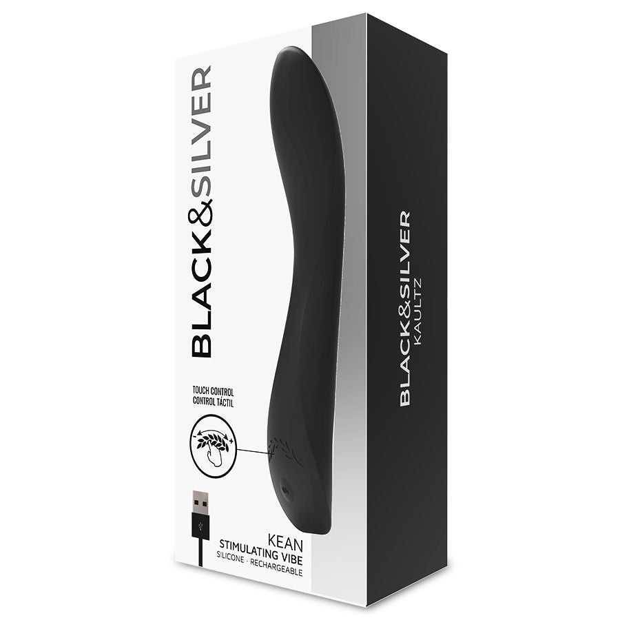 Black&Silver - Kean Vibrator Touch-Steuerung