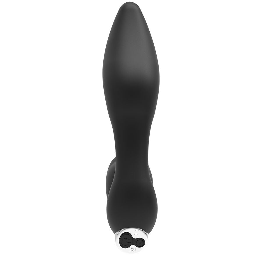 Addicted Toys - Prostatischer Vibrator Wiederaufladbar. Modell 6 - Schwarz