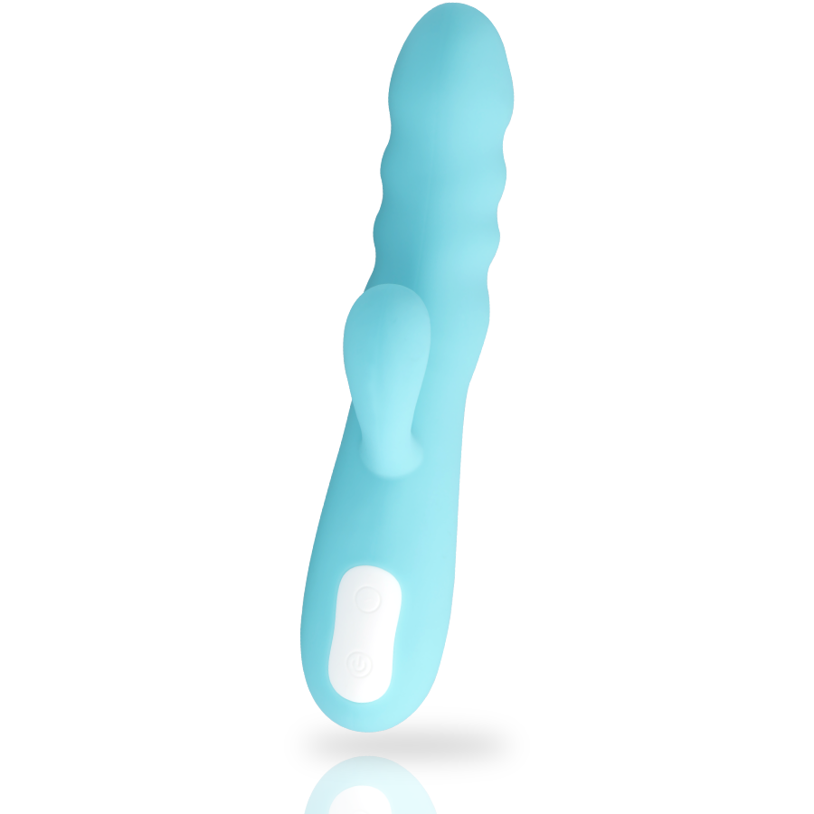 Mia - Eiffel Turquoise Blau Drehvibrator
