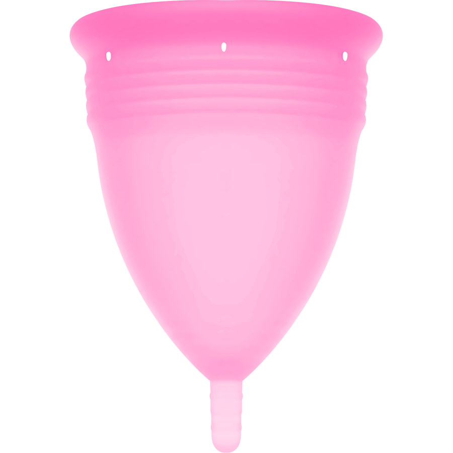 Stercup - Fda Silikon-Menstrualcup Rosa - Grösse S