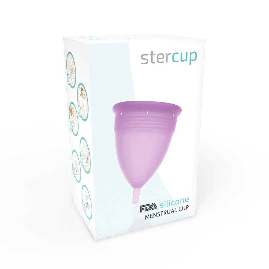 Stercup - Fda Silikon-Menstrualcup Flieder - Grösse S