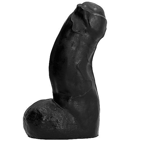 All Black - Realistischer Dong Schwarz 17 cm
