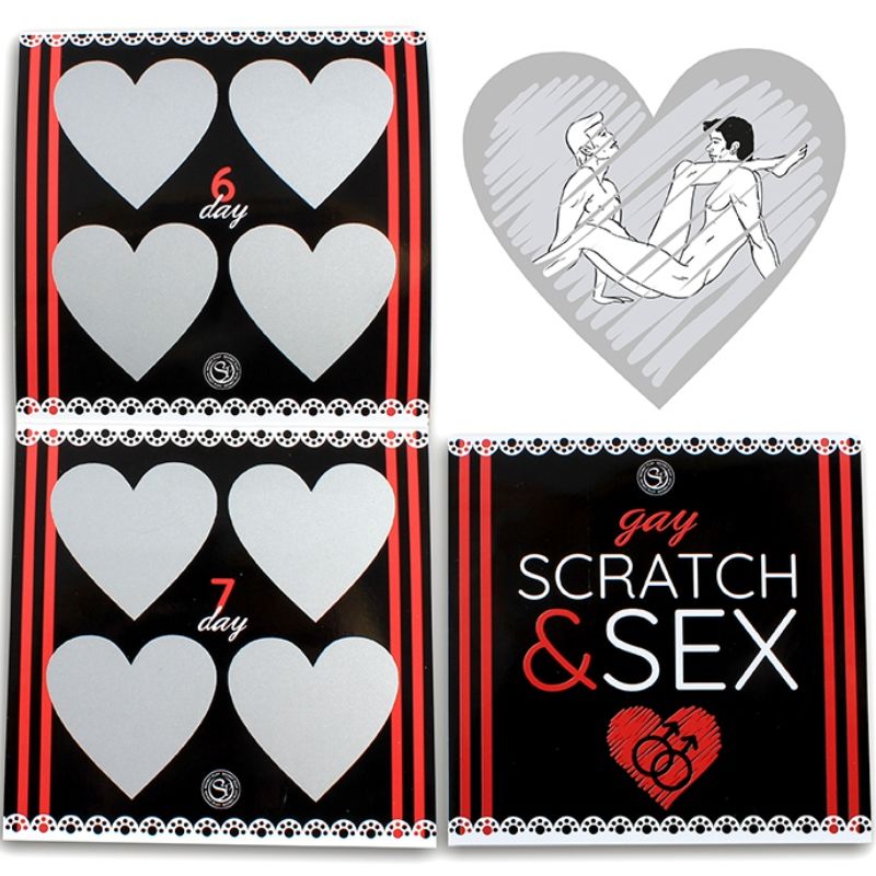 Secretplay - Scratch & Sex Gay Paare Spiel (Es/en/Fr/Pt/de)