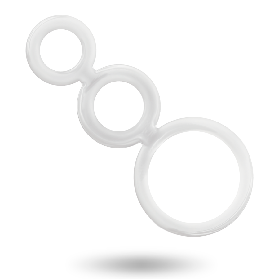 Addicted Toys - Ringset für Penis Transparent