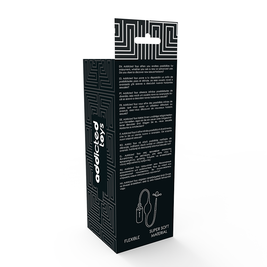Addicted Toys - Schwarzes Enema-Set