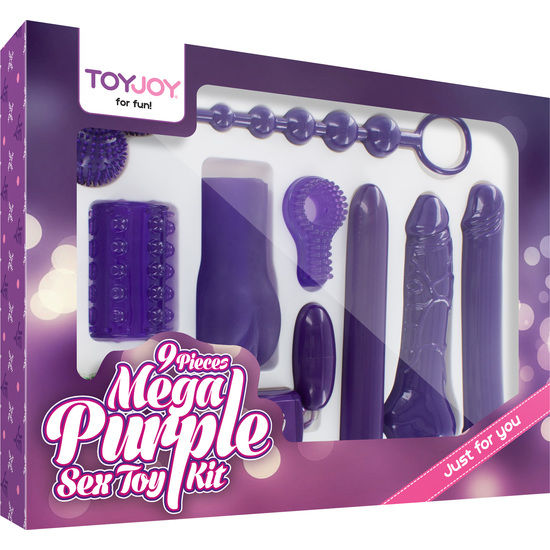 Toyjoy - Nur für Dich Mega Lila Sexspielzeug-Kit