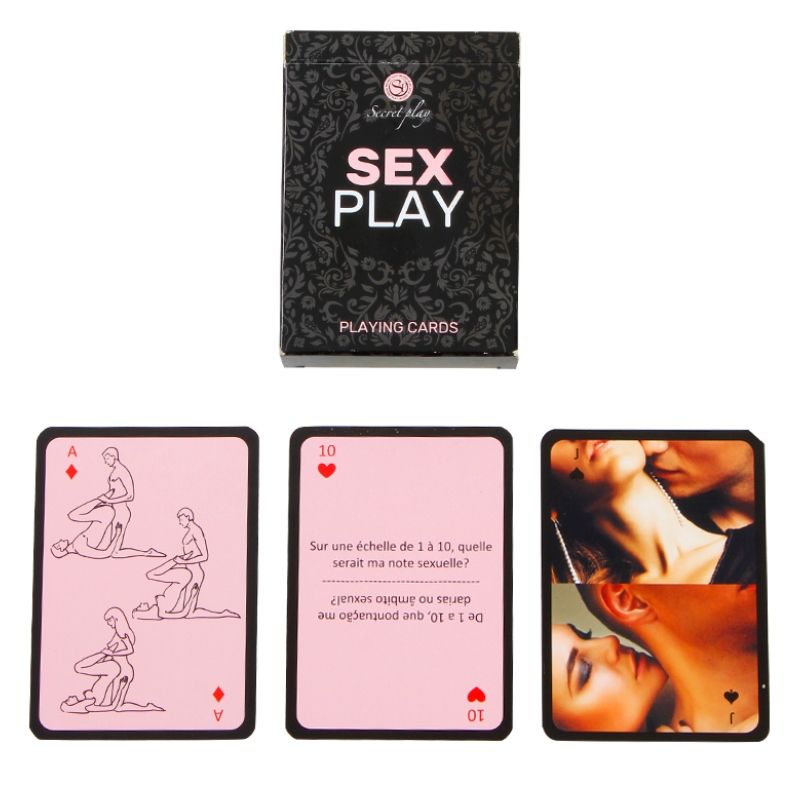 Secretplay - Sex-Spielkarten (Fr/Pt)