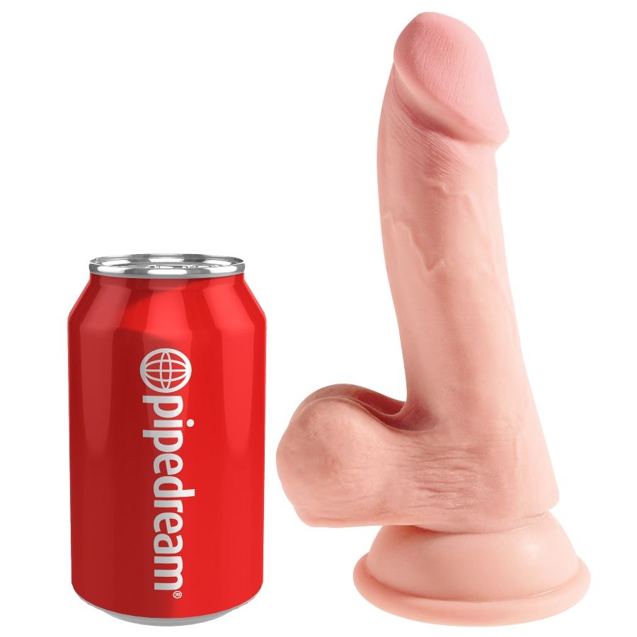 King Cock - Dreifacher Dichtehahn 14 cm