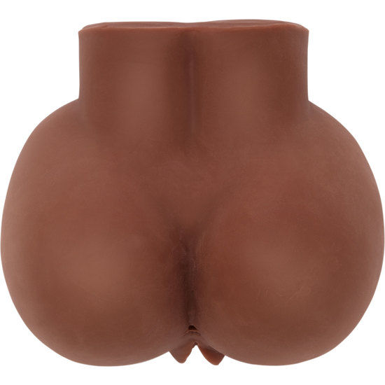Act - Bal Ass Realistischer Masturbator mit Braunem Vibrator