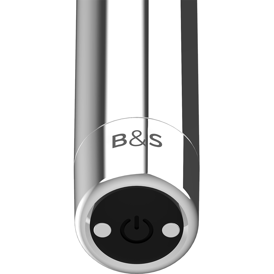 Black&Silver - Kailan 2 Silber Vibrierende Magnetkugel