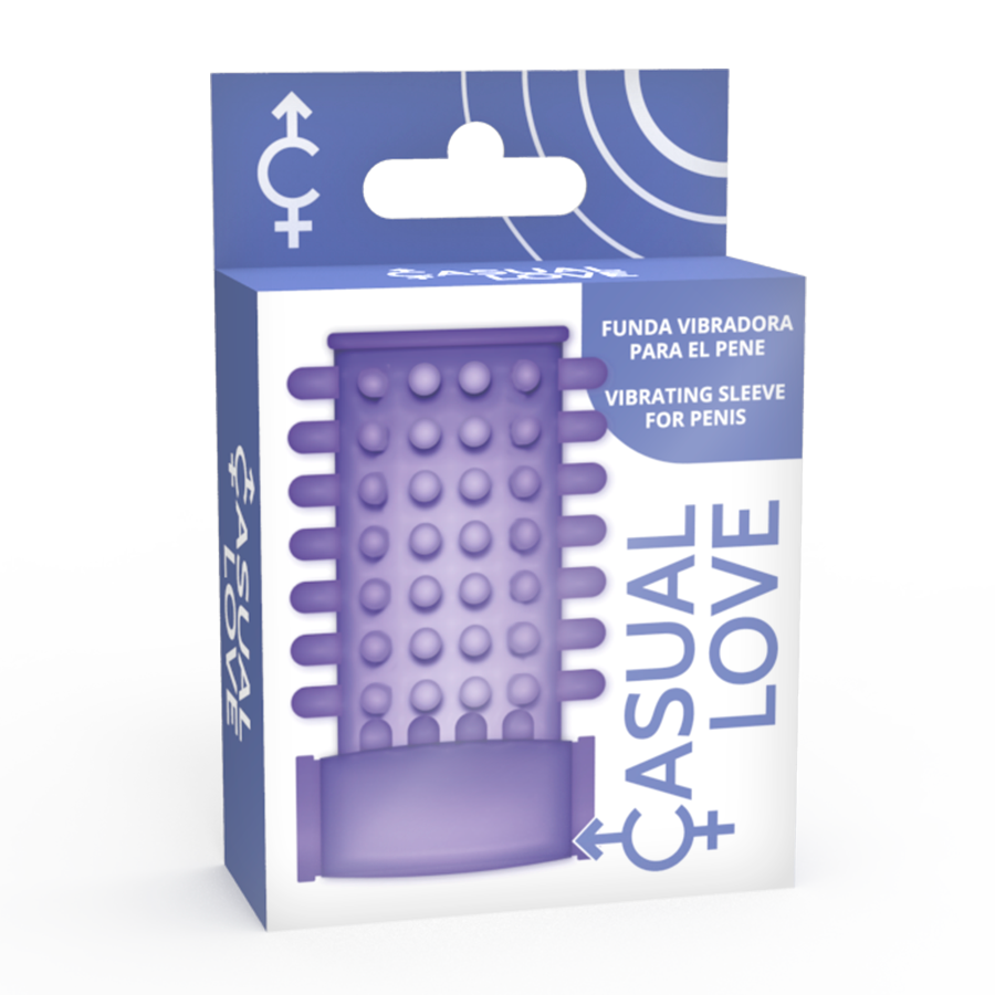 Casual Love - Ring Lilac Vibrator Penis Abdeckung