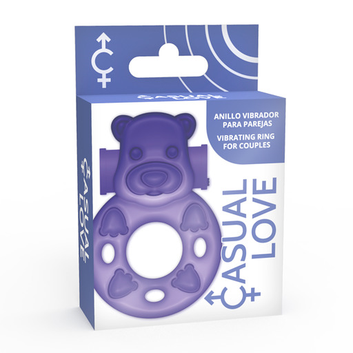 Casual Love - 26 Lilac Bunny Vibrator Ring