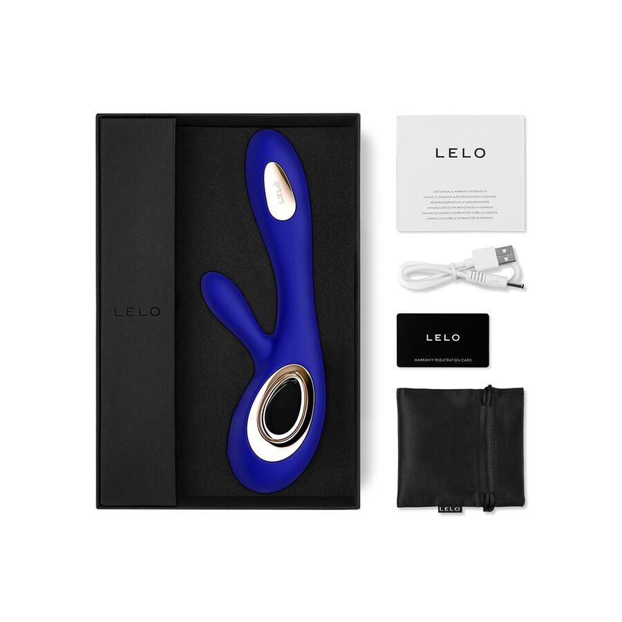 Lelo - Soraya Wave Vibrator Rabbit Mitternachtblau
