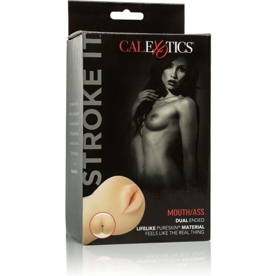 Masturbator Stroke It Mund und Po 16,5 x 9,5 cm – Ansicht 2