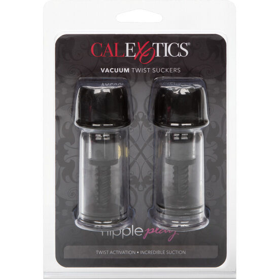 Calexotics - Vaccum Twist Nippel-Saugnapf Schwarz