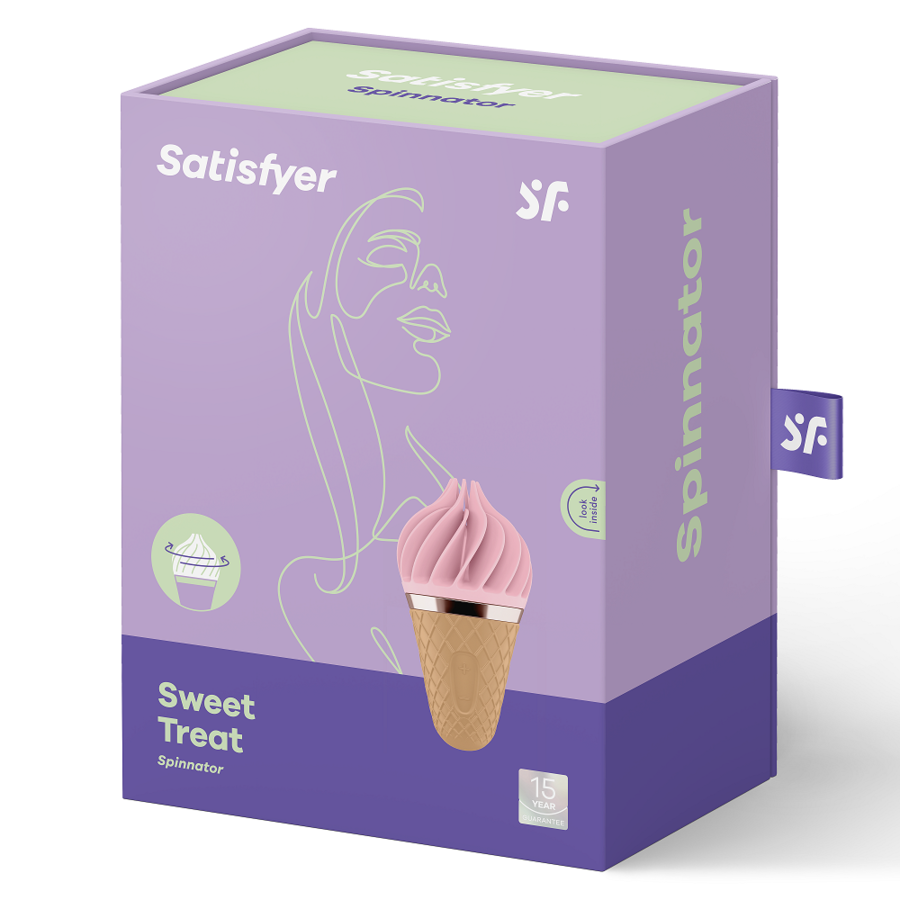 Satisfyer - Süsses Lecker Spinnator Braun & Rosa