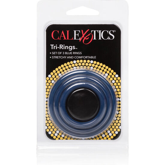 Calexotics - Tri-Rings Blau